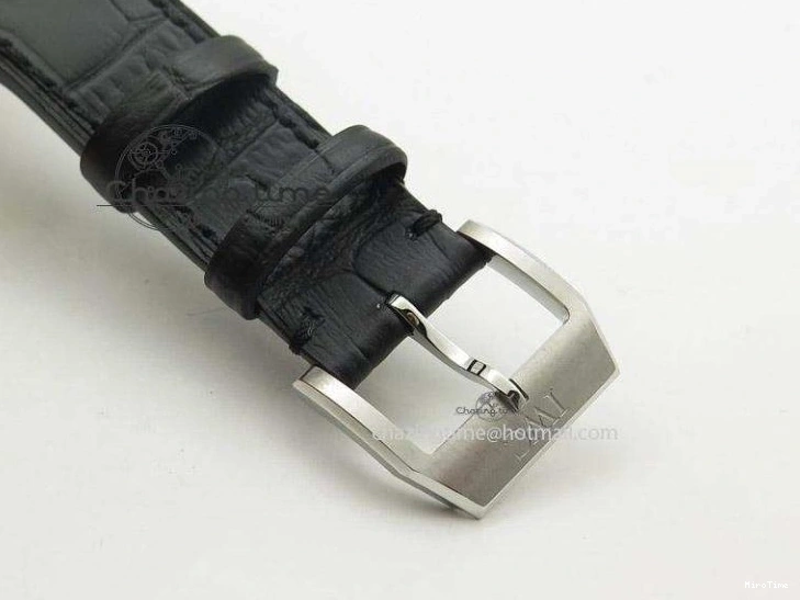 MIROTIME 0721 Mark XVII 1:1 MK Maker Best Edition SS Black Dial On Black Leather Strap A Sporty 7372